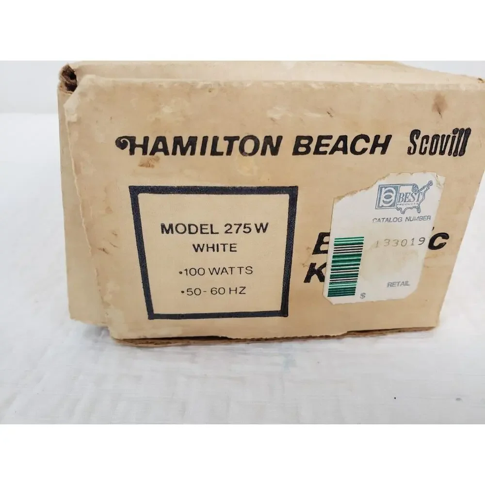 Vintage Hamilton Beach Scovil Vintage Electric Knife Avocado Green Model 275 A